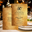 Search for golden wedding anniversary invitations 50th