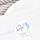Search for blue and green baby shower stickers Watercolor