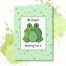 Search for frog sayings cards Amphibian
