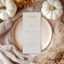 Search for fall wedding menus Elegant