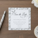 Search for crest save the dates Black and white