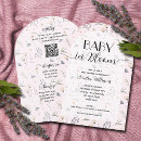 Search for in bloom baby girl shower invitations Wildflower