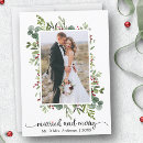 Search for christmas wedding announcement cards Minimalist