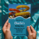 Search for water slide invitations Splash pad