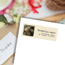 Search for bold letters return address labels Typography