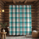 Search for turquoise gray shower curtains Rustic