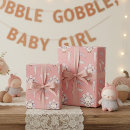 Search for thanksgiving turkey wrapping paper Gobble gobble