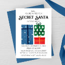 Search for secret santa exchange invitations Watercolor
