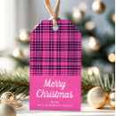 Search for purple christmas gift tags Tartan