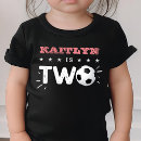 Search for 2nd birthday toddler tshirts Modern