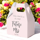 Search for blush pink favour boxes Bachelorette party