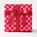 Search for red gingham wrapping paper Checkered