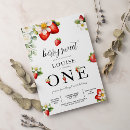 Search for berry birthday invitations Strawberry strawberries