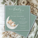 Search for green teddy bear invitations Cute