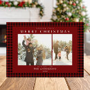 Search for retro vintage christmas cards Plaid