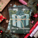 Search for teal plaid wrapping paper Rustic