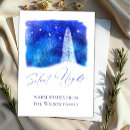 Search for snowy night christmas cards Elegant