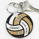 Search for volleyball key rings Gold