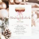 Search for martini christmas invitations Pink