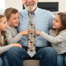Search for three ties Dad