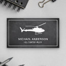 Search for helicopter pilot business cards Aviator