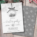 Search for silver christmas invitations Snowflakes