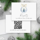 Search for christmas wedding enclosure cards Watercolor