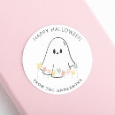 Search for halloween cute stickers Black and white