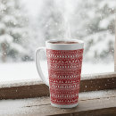 Search for red sweater mugs Pattern