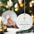 Search for cross christmas tree decorations God bless