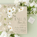 Search for daisy bridal shower invitations Wildflowers