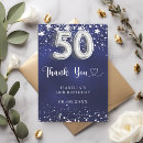Search for blue and silver thank you cards Stars