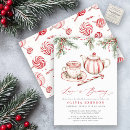 Search for festive bridal shower invitations Winter