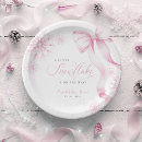 Search for pink snowflake plates For her
