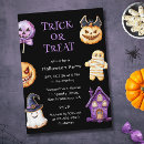 Search for cookies halloween invitations Trick or treat