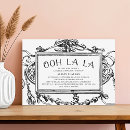 Search for ooh la la invitations Vintage