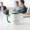 Search for green logo mugs Corporate