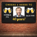 Search for 40th birthday party decor Cheers to 40 years