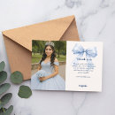 Search for quinceanera thank you cards Blue