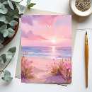 Search for ocean sunrise postcards Watercolor