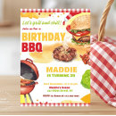 Search for red and white gingham invitations Bbq party