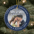 Search for just married christmas tree decorations Our first christmas as