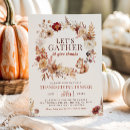 Search for feast thanksgiving invitations Burgundy