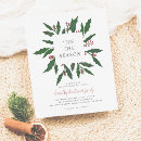 Search for budget christmas invitations Watercolor