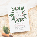 Search for tis the season invitations Red