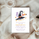 Search for witch baby shower invitations Watercolor modern elegant cute