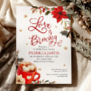 Search for love is brewing shower invitations Floral
