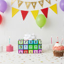 Search for numbers wrapping paper Age