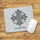 Search for the cross mousepads Christian