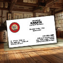 Search for self defense business cards Karate